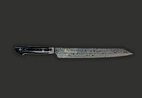 DAMASCUS CORELESS Micarta Handle