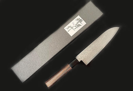 180mm Wa-SANTOKU Ginga Cook’s Knife ZA-18