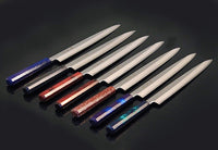 SASHIMI | INOX nanairo / rainbow 270mm / Blue pearl