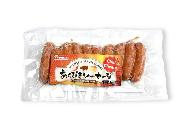 NPH ARABIKI SAUSAGE W CHILLI CHEESE JAPANESE STYLE  185G(10PC)