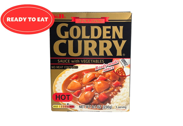 SB GOLDEN SAUCE CURRY W/VEG.HOT 230G
