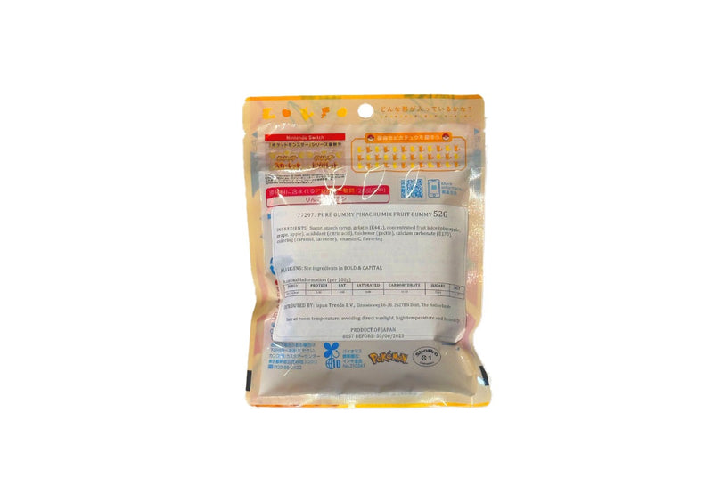 PURÉ GUMMY PIKACHU MIX FRUIT GUMMY