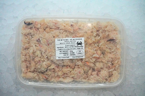 [FRESH FISH COUNTER] White Hand Picked Crab 454g