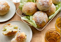 Edamame Cheese Roll (2 pcs) 国産枝豆とほんのりチーズのフォカッチャ