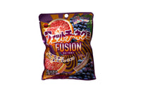 BOURBON(JP)-FETTUCCINE SHAPED FUSION GUMMY CANDY – GRAPE & ORANGE FLAVOUR