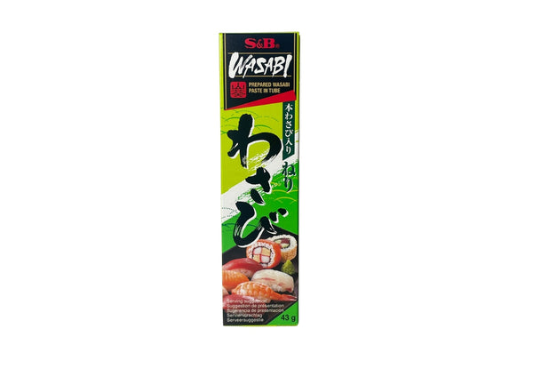 S&B WASABI FLAVOR HORSERADISH PASTE 90g