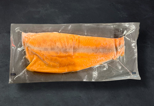 FROZEN COHO SALMON ONE SIDE