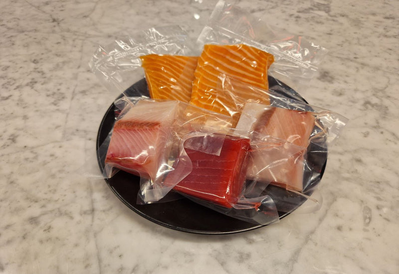 Set A     :Sashimi saku set (Portion for 4-5 people)